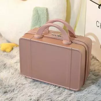 14 дюймов ручной чемодан для переноски мини-коробка для багажа портативный дорожный чемодан для женщин Rose Gold-No Lock