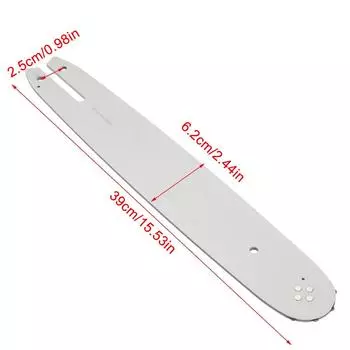 14-дюймовая 65Mn пильная цепь, комплект направляющих стержней для цепной пилы, шаг 3/8LP, 50DL, совместимая с цепной пилой MS170 MS180 MS181 MS190 MS191T MS192T и т. д.