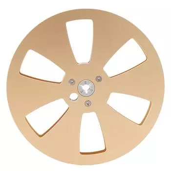 14-дюймовая пустая катушка для ленты из алюминиевого сплава 7-дюймовая открытая катушка для звуковой ленты с 3 отверстиями разноцветный