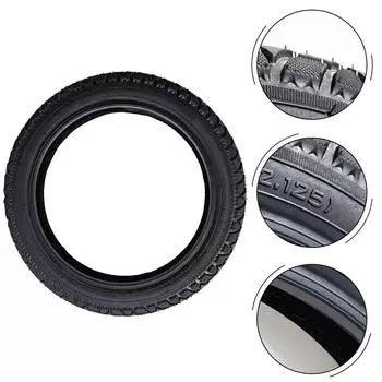 14-дюймовая шина для электросамоката 14x2.125(57-254) Бескамерная шина для электровелосипеда