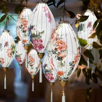 14-дюймовые водонепроницаемые фонари в японском стиле для украшения наружных дней рождения, подвесные фонари для украшения ресторана 14INCH