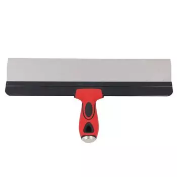 14-дюймовый резак для шпатлевки из нержавеющей стали, резак для гипсокартона с нескользящей мягкой ручкой для нанесения и S