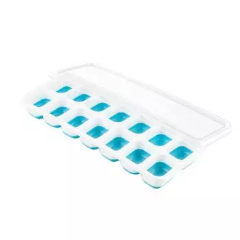 14 форм для льда, коктейлей, напитков, ледогенераторов с крышкой-непроливайкой, форма для кубиков льда