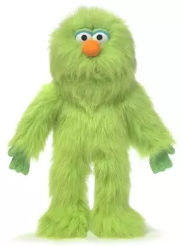 14 Green Monster Puppet by Silly Puppets