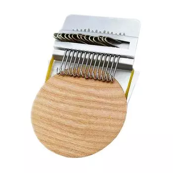 14 Hooks Small Loom Speedweve Type Sewing Tool Stainless Steel + Wood