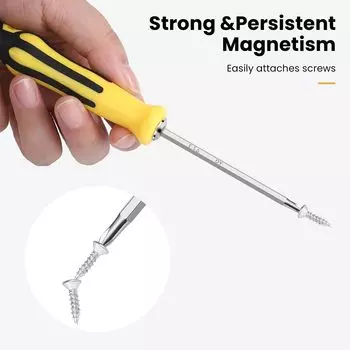14 in 1 Precision Screwdriver Set with Magnetizer Magnetic Phillips Torx Screw Driver Bits Manual Repair Tools for iPhone PC DIY