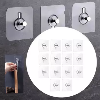 14 настенных крючков, высокопроизводительные, масляные, бесшовные, водонепроницаемые, съемные кронштейны для подставки для изображений