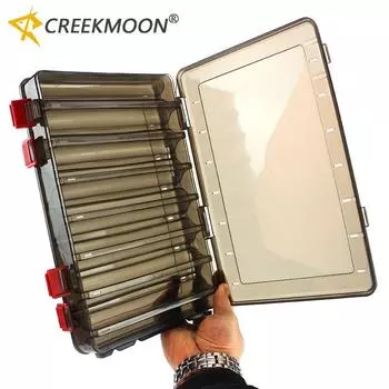 14 отделений 18,5*27,5*5 рыболовных снастей, двухсторонняя пластиковая коробка для рыболовных приманок, большие коробки для крючков для рыболовных приманок, коробка для снастей Pesca S2