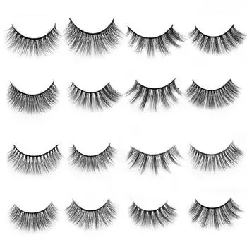 14 пар 3D натуральных ручных густых накладных ресниц для наращивания ресниц для макияжа глаз 4