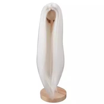 14 париков для кукол ростом от 7 до 8 дюймов, парик для кукол из мягкого термостойкого шелка с шарнирным соединением, поддающийся стрижке белый