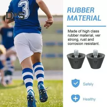 14 шт. шипов для футбольных бутс, бутсы для регби с гаечным ключом, противоскользящие футбольные бутсы, замена шипов для спортивных кроссовок 15pcs