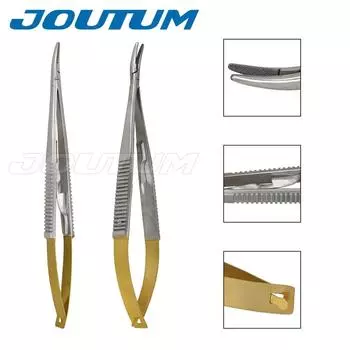 14 см/16 см иглодержатель Castroviejo, стоматологический ортодонтический имплантат, стоматологические иглодержатели, стоматологическое оборудование