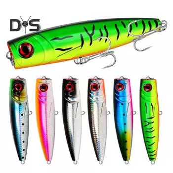 14 см/59 г металлическая рыболовная приманка с острым крючком, реалистичная плавающая на поверхности воды, бионическая искусственная твердая приманка, аксессуары для рыбалки в пресной воде и соленой воде E