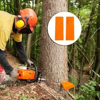 14 см клинья для цепной пилы для деревьев износостойкие клинья для колки цепных пил аксессуары оранжевый