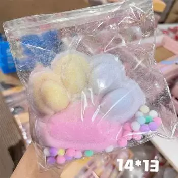 14 см креативная милая игрушка ручной работы Taba Wet Big Cat Paw Toy силиконовая сжимаемая игрушка используется для игрушек с медленным отскоком декомпрессионная детская игрушка One size