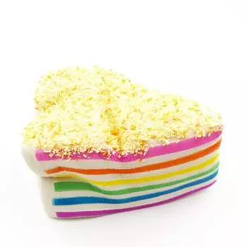 14 см мягкие супер медленно растущие большие супер треугольники сладкий крем подвески моделирование забавная игрушка для еды