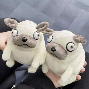 14 см свиной жирный мопс плюшевые игрушки кавайные сидящие мопсы свиньи игрушка мягкие куклы для детей подарок на день рождения куклы