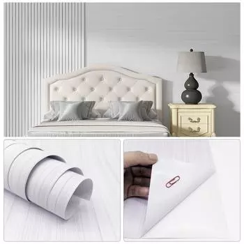 14 стилей, серые и белые обои с узором под дерево, кухонный стол, шкаф, шкаф, ремонт, водостойкие художественные наклейки на стену 40cmX100cmX1pc