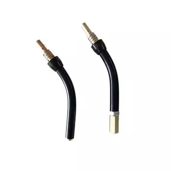 14AK Лебединая шея с держателем наконечника M6 Сварочная горелка Безгазовые расходные материалы Газовые аксессуары