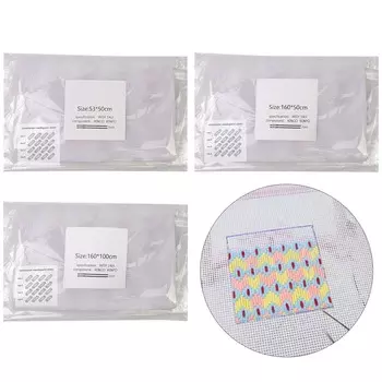 14CT Canvas Sheets Холст для вышивания крючком Практичные сетчатые листы для вышивания крючком Canvas Mesh для вышивки крючком S