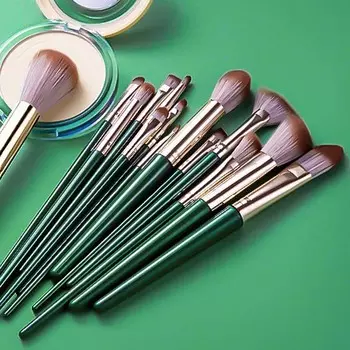 14Pcs/set Beauty Tool Eyebrow Eyeliner Brush Eyebrow Eyeliner Cosmetic Brush Makeup Artist серый
