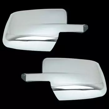 1500 2500 3500 09-16 Для Dodge Ram без указателя поворота Хромированная полная крышка зеркала ABS