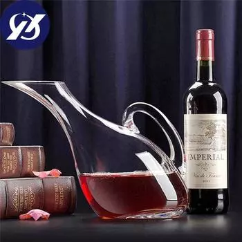 1500 мл стеклянный графин для вина в форме лебедя, аэратор, контейнер для вина, графин, бутылка вина, кувшин