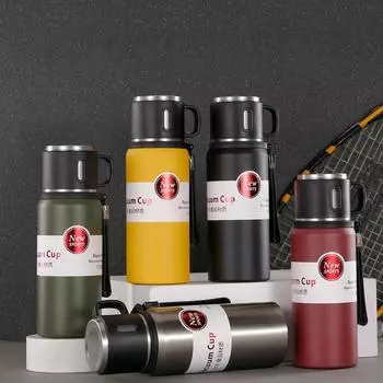 1500 мл термос для чая и кофе, термос для хранения горячего и холодного, термос из нержавеющей стали с двойными стенками для бутылок с водой, термосы 1500ml