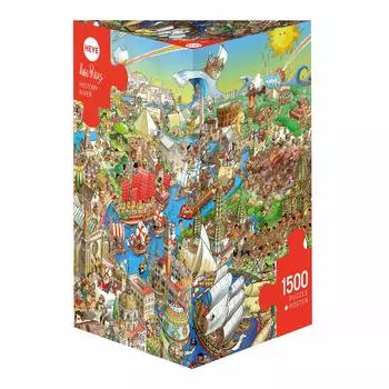 1500 деталей HEYE Puzzle 29890 Hugo History River Prades