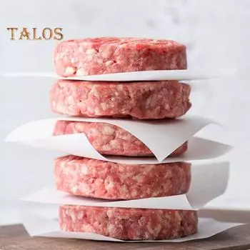 1500 шт. небеленые квадраты из пирожковой бумаги, одноразовые листы масляной бумаги для разделения гамбургеров, выпечки печенья, антипригарная пергаментная бумага для замораживания стейков M