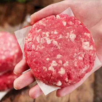 1500 шт. небеленые квадраты из пирожковой бумаги, одноразовые листы масляной бумаги для разделения гамбургеров, выпечки печенья, антипригарная пергаментная бумага для замораживания стейков M