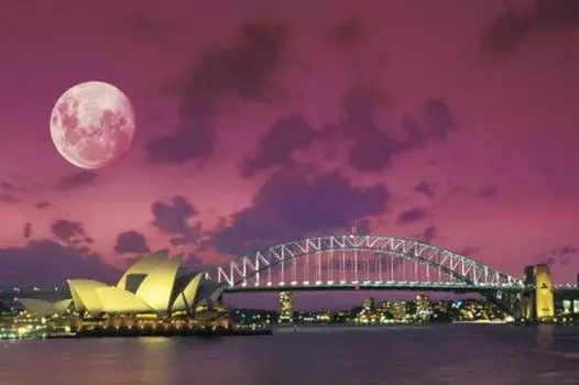 1500 Small Pieces Puzzle Master Moonlight Sydney (50x75cm)