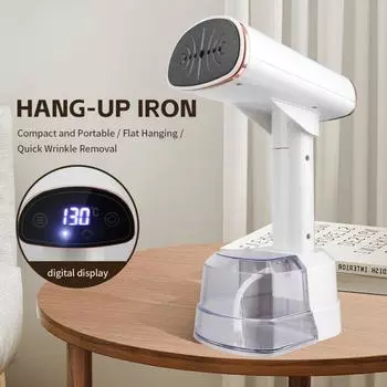 1500 Вт 400 мл ручной отпариватель для одежды сушка одежды паровой утюг , складной портативный подвесной утюг белый