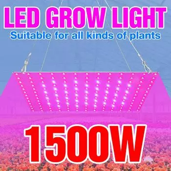 1500 Вт квантовая доска для растений, светодиодная лампа для выращивания растений, фитолампа полного спектра, 1000 Вт светодиодная фитолампа для комнатных цветов, рассады, ящика для выращивания 2 years warranty&US Plug