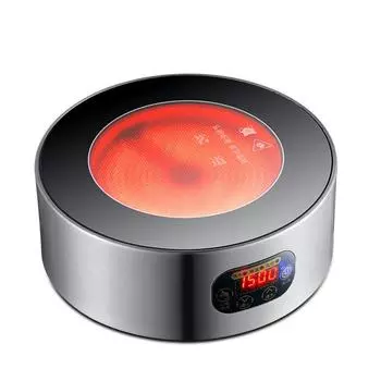 1500 Вт Мини электрическая плита духовка плита конфорка многофункциональная плита для приготовления пищи нагревательная плита нагревание кофе чай молоко офис дом серебряный