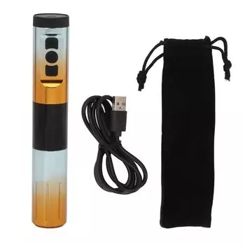 1500mAh аккумулятор роторная тату-ручка алюминиевый сплав беспроводная тату-машинка для начинающих тату-мастеров ярко-оранжевый