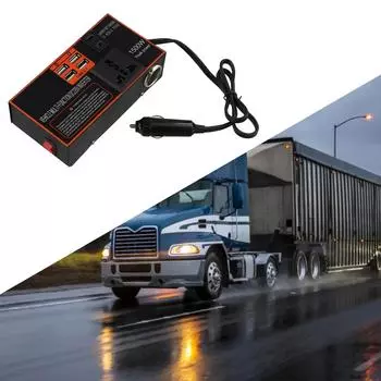 1500w Car Power Inverter Adapter Battery Converter 12v/24V To DC 110V/220v Auto Chargers Trip Four USB Ports CHINA
