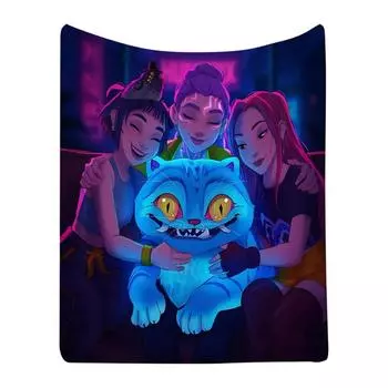 150*200cm Witch Hunts Warm Blanket One Size