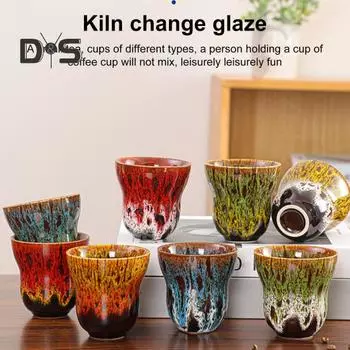 150/220 мл чашка для кофе емкостью 5/7,44 унции с рисунком в виде черепахового панциря, глянцевая поверхность, керамическая кружка, подарок на свадьбу, новоселье, можно мыть в посудомоечной машине для виски E