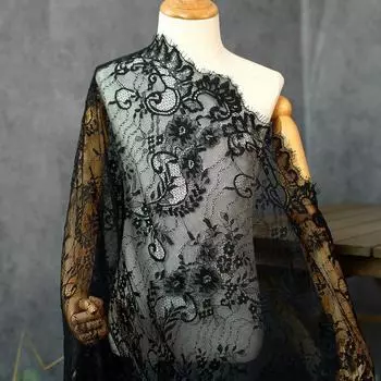 150*300 см кружевная сетчатая ткань для одежды, ткань для юбки, декоративная кружевная ткань для штор