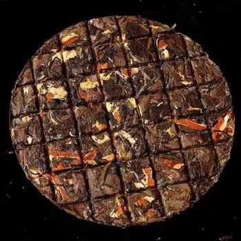 150 г цедры мандарина, старый белый чай Fuding Shoumei, белый чайный торт, органический травяной чай