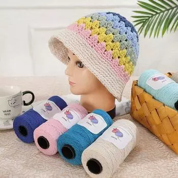 150 г/рулон пряжи Line Pure Yarn кардиган льняная нить цветная тонкая нить для шитья 2 мм шаль