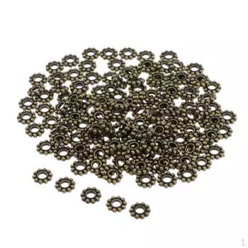 150 Лот Шарм Снежинка Подвесные Подвески Браслет DIY Изготовление Ювелирных Изделий Декор bronze