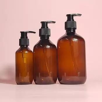 150 мл 300 мл 500 мл пустая бутылка с насосом для ванной, портативные дозаторы для мыла, многоразовый лосьон, шампунь, гель для душа, контейнер для мыла PET PP