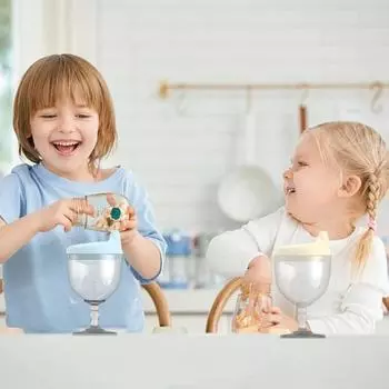 150 мл Детская винная кружка с удобной ручкой и силиконовым чехлом для вина, кружка для напитков фиолетовый