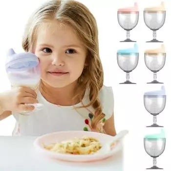 150 мл Детская винная кружка с удобной ручкой и силиконовым чехлом для вина, кружка для напитков зелёный