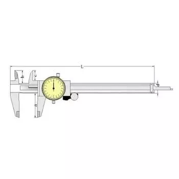 150 мм/200 мм двойной ударопрочный 0,01 мм прецизионный штангенциркуль микрометр циферблатный штангенциркуль нониус калибр
