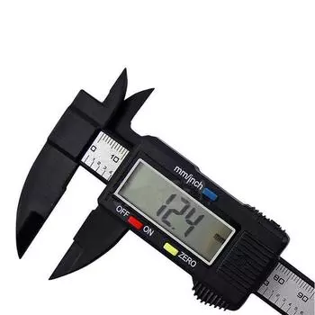 150 мм 6-дюймовый ЖК-цифровой электронный штангенциркуль из углеродного волокна микрометр