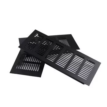 150 мм вентиляционные решетки алюминиевый прямоугольный воздухопроницаемый сетчатый шкаф вентиляционная решетка вентиляционная крышка вытяжная решетка