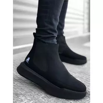 150 Мужские Ботинки Ботинки Челси Для Мужчин Спортивные Ботинки На Высокой Подошве 4 см Весенне-Осенние Ботинки Для Мужчин Обувь для Мужчин Повседневная Обувь